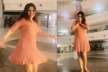 மக்கள் கூடும் பொது இடத்தில் ஆட்டம் போட்ட பிரபல சீரியல் நடிகை - வைரல் வீடியோ