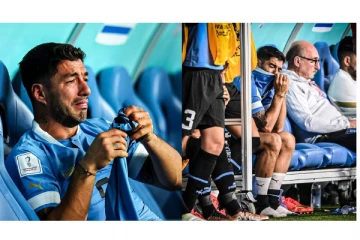 உலக கோப்பையிலிருந்து கண்ணீருடன் விடைபெற்றார் லூயிஸ் சுரேஸ்...! ரசிகர்கள் சோகம்..!