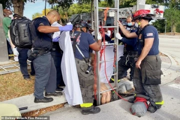 மழைநீர் வடிகுழாயிலிருந்து வந்த சத்தம்... நிர்வாண நிலையில் மீட்கப்பட்ட பெண் கூறிய ஆச்சரிய செய்தி