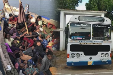 மியான்மார் அகதிகள் இடைத்தங்கல் முகாமிற்கு அனுப்பிவைப்பு