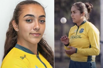 203 ஓட்டங்கள் இலக்கு,13 ஓட்டங்களுக்கு சுருண்ட எதிரணி: 9 விக்கெட்டுகளை வீழ்த்தி பிரேசில் வீராங்கனை சாதனை