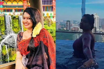 ரச்சிதா மஹாலக்ஷ்மி நீச்சல் குளத்தில் எடுத்த வீடியோ.. எங்கே இருக்கிறார் பாருங்க