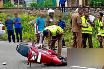 கண்முன்னே பலியான மகள்; பதறிதுடித்த தந்தை