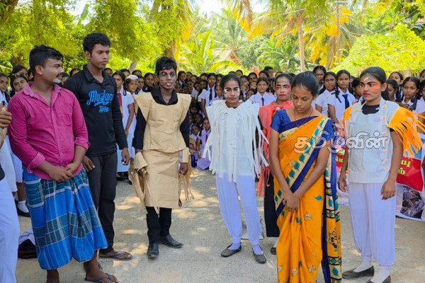 சம்பூரில் தேசிய போதை ஒழிப்பு வாரத்தை முன்னிட்டு விழிப்புணர்வு பேரணி | Drug Eradication Awareness In Sambhur