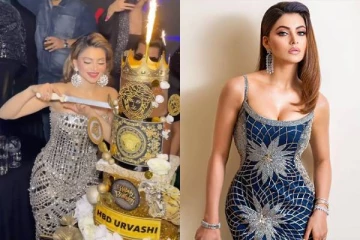 வைரங்கள் பதித்த ஆடையுடன் துபாயில் பிறந்தநாள் கொண்டாட்டம்: வைரலாகும் பிரபல நடிகையின் வீடியோ