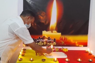 சாள்ஸ் நிர்மலநாதன் தலைமையில் மன்னாரில் மாவீரர் நினைவேந்தல் (படங்கள்)