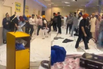 ஜேர்மனியில் சீக்கியர்களிடையே மோதல்: வெளியாகியுள்ள காட்சிகள்