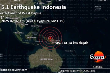 ප්‍රබල භූකම්පනයක් - සුනාමියක් එයිද නැද්ද කියලත් දැනුම් දෙයි