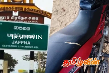 யாழ். வடமராட்சியில் மோட்டார் சைக்கிள் மீது தாக்குதல்