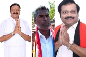 உதயசூரியன் vs இரட்டை இலை vs தாமரை - வேலூரில் சிறுபான்மையினரின் வாக்குகளை கவரப்போவது யார்..?