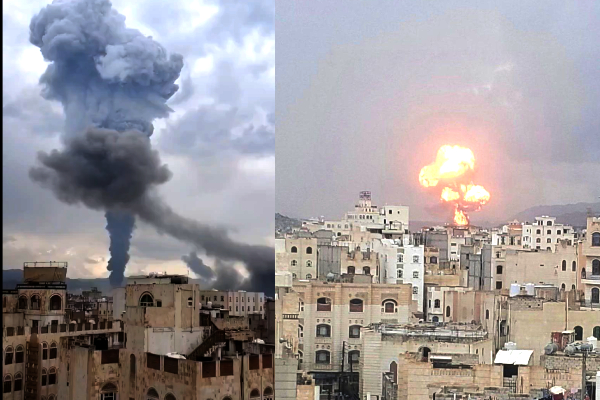 Israel airstrike Yemen 2025, Houthis missile attack Israel, Sanaa explosions August 2025, Israel vs Houthis conflict, Yemen presidential complex strike, Cluster warhead Houthi missile, Israel retaliation airstrike, Houthi-Israel tensions 2025, Middle East conflict news