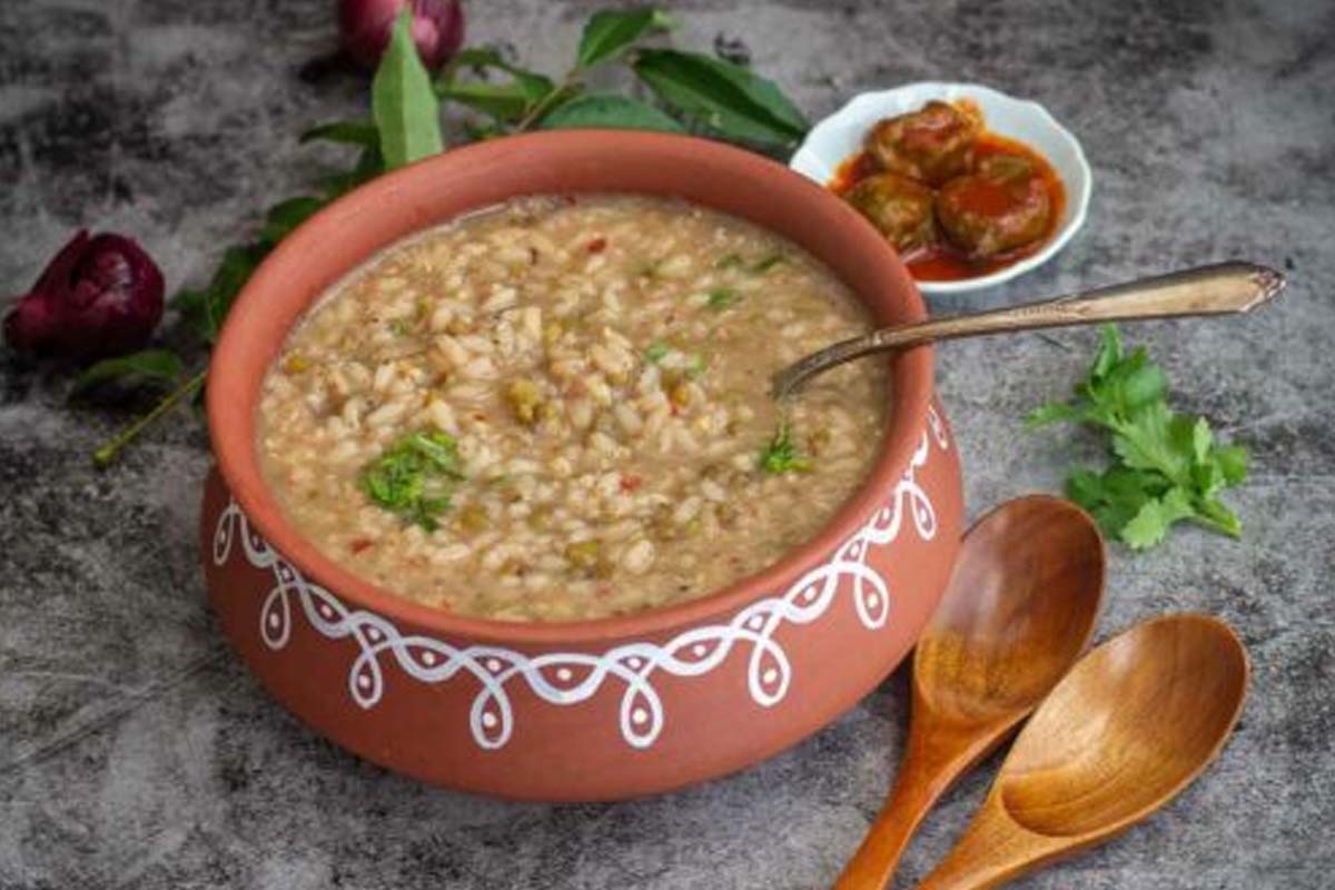 உடல் எடையை குறைக்கனுமா? அப்போ இந்த கஞ்சியை குடிங்க | How To Prepare Vegetable Barely Kanji Recipe