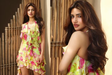 இளம் நடிகை ஸ்ரீலீலா ட்ரெண்டி உடையில் கிளாமர் போட்டோஷூட்