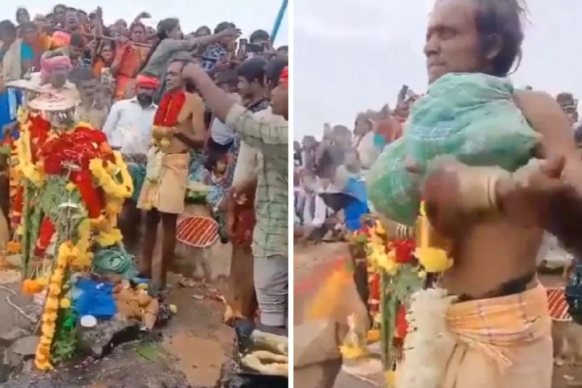 எனக்கு பறக்கும் சக்தி இருக்கு... மலை உச்சியிலிருந்து குதித்த பூசாரிக்கு நேர்ந்த கதி! | I Have The Power To Fly Priest Dies Jumping Peak