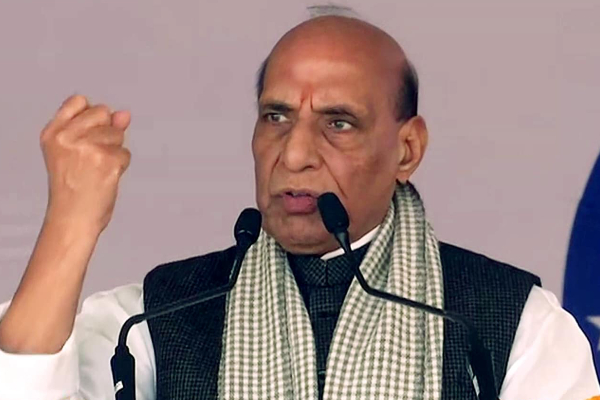 பா.ஜ.க. ஆட்சியில் வீடுகளில் லட்சுமி கடாட்சமாக உள்ளது :  பாதுகாப்பு அமைச்சர் ராஜ்நாத்சிங் - தமிழ்நாடு