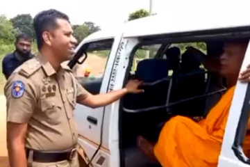 மட்டக்களப்பில் புத்தர் சிலையை காணவில்லை: பொலிஸாருடன் சுமனரதன தேரர் வாக்குவாதம் (Video)
