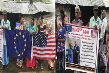 தமிழர்களுக்கான தீர்வு: ஜோ பைடனிடம் கோரிக்கை(படங்கள்)