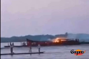 කොංගෝවේ බෝට්ටුවක් පෙරළී 50ක් මරුට