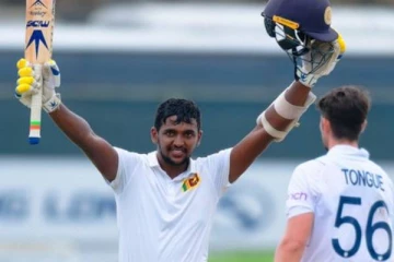 டெஸ்ட் போட்டியில் அதிரடி காட்டிய இலங்கை வீரர்! மிரட்டலாக அடித்த சதம்