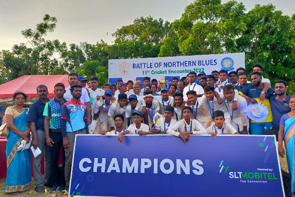 நீலங்களின் சமர் சமநிலையில் முடிவு (Video) | Cricket Match In North Province Srilanka