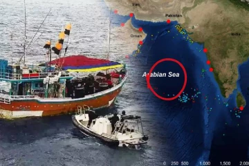 கடற்கொள்ளையர்களால் கடத்தப்பட்ட இலங்கை கப்பல்: அரபிக் கடலில் பதற்றம்