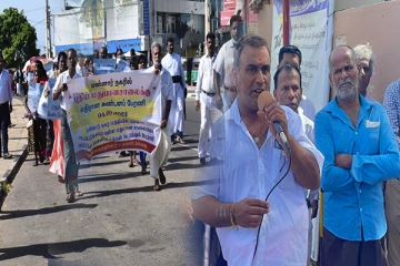 மன்னாரில் மதுபானசாலைக்கு எதிராக போராட்டம் : ஜனாதிபதிக்கு மனு கையளிப்பு