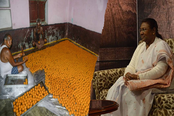 திரௌபதி முர்முவின் வெற்றியை கொண்டாட சொந்த ஊரில் 50,000 ஆயிரம் லட்டுக்கள் தயார்..! - தமிழ்நாடு