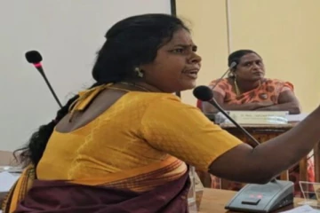 ஜே.வி.பி. காடைத்தனம் புரியும் கட்சி ;யாழில் சீறிப்பாய்ந்த பெண் உறுப்பினர்