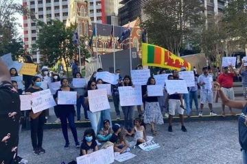 இலங்கையர்களுக்கு ஆதரவாக அவுஸ்திரேலியாவில் களமிறங்கிய மக்கள் (Photos)