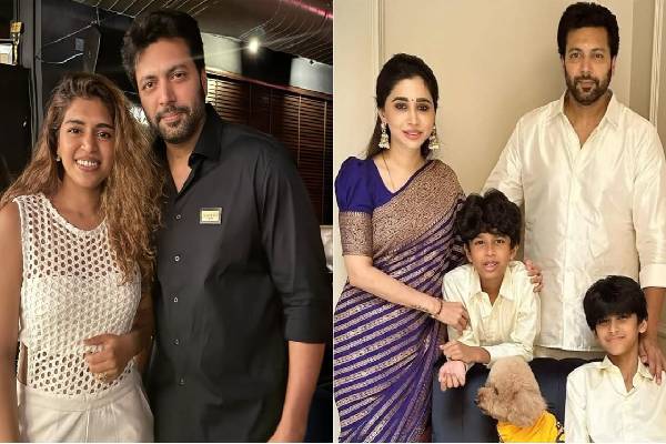 பட்டுபுடவையில் தேவதையாகவே மாறிய ஆர்த்தி ரவி! என்ன விசேஷம்? | Arti Ravi In Grand Saree What The Good News