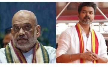 அம்பேத்கர் பெயரை கேட்டால் சிலருக்கு ஒவ்வாமை - அமித்ஷாவிற்கு பதிலடி கொடுத்த விஜய்!