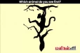 படத்தில் இருக்கும் இரண்டு விலங்குகளில் நீங்கள் முதல் பார்த்தது எதை?