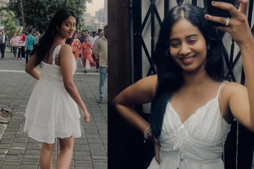 ஹோம்லியாக இருந்த பிரிகிடாவா இப்படி.. மும்பை போனதும் தாராள கவர்ச்சி