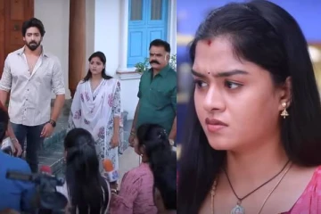 மகாநதி சீரியலில் அடுத்து விஜய்க்கும், வெண்ணிலாவிற்கும் திருமணம் நடக்கப்போகிறதா?.. படப்பிடிப்பு தள போட்டோ