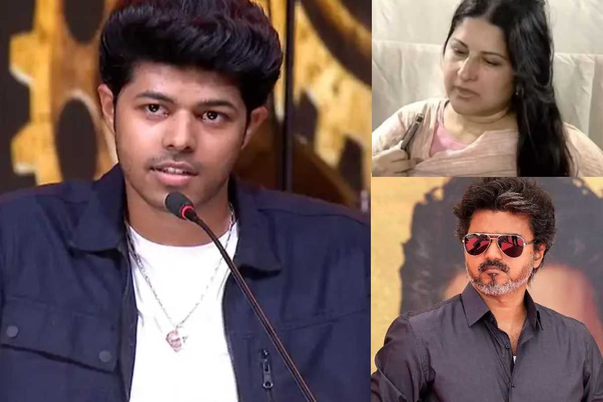 மகன் ஜேசன் சஞ்சய் பட நிகழ்ச்சிக்கு வராத சங்கீதா - விஜய்..இதுதான் காரணம்!! பிரபலம் ஓபன்.. | Vijay Sangeetha Together Journalist Bismi Explains