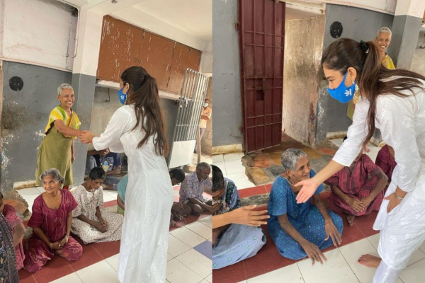 ஆதரவற்றவர்களுடன் பிறந்த நாளை கொண்டாடிய பிரபல நடிகை! குவியும் பாராட்டு | Cinema Viral News