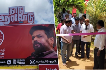 தேசிய மக்கள் சக்தியின் யாழ். மாவட்ட தேர்தல் பிரசார அலுவலகங்கள் திறந்து வைப்பு