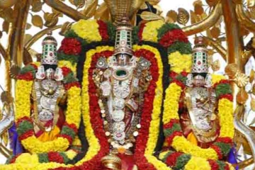 திருப்பதி பிரமோற்சவம் - முத்துப்பந்தல் வாகனம் - வீடியோ