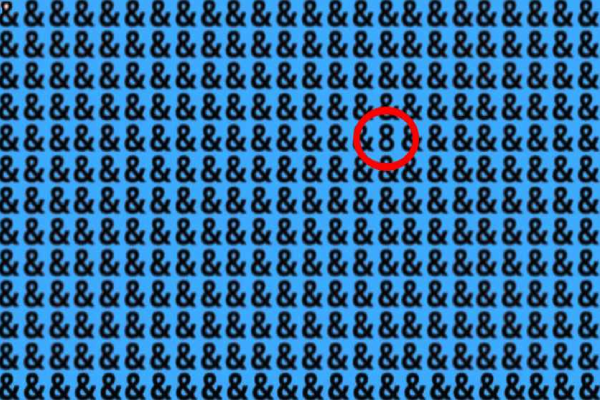 Optical illusion: கண்பார்வை கழுகுபோல இருக்கா? இதில் 8ஐ கண்டுபிடிங்க | Optical Illusion Can You Find The Number 8 Optical illusion: கண்பார்வை கழுகுபோல இருக்கா? இதில் 8ஐ கண்டுபிடிங்க | Optical Illusion Can You Find The Number 8