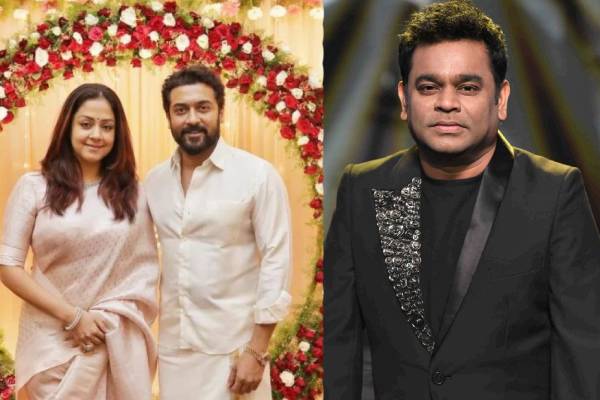 பிரபலங்கள் சூர்யா-ஜோதிகா திருமணத்திற்கு இசையமைப்பாளர் ஏ.ஆர்.ரகுமான் கொடுத்த பரிசு என்ன தெரியுமா? | Ar Rahman Gift For Suriya Jyothika Marriage