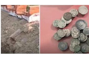 நிலத்தை தோண்டியபோது கிடைத்த தங்க நாணயங்கள்... - விற்ற தொழிலாளி கைது..!