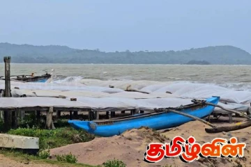 கிண்ணியாவில் கடல் கொந்தளிப்பு