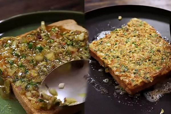 2 முட்டை, 4 பிரெட் இருந்தால் போதும்... சத்தான முட்டை மசாலா டோஸ்ட் தயார் | Healthy Break Fast Egg Masala Toast