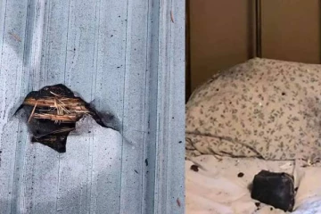 கூரையை பிய்த்துக்கொண்டு படுக்கறையில் விழுந்த விண்கல்.. மயிரிழையில் உயிர் தப்பித்த பெண்!