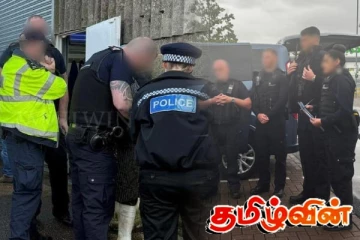 லண்டனில் இலங்கையர் உட்பட 7 பேர் கைது - நாடு கடத்த நடவடிக்கை