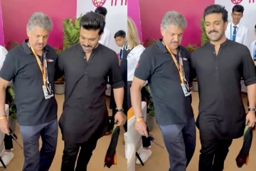 ராம் சரணுடன் 'நாட்டு நாட்டு' நடனமாடிய கோடீஸ்வர தொழிலதிபர்!