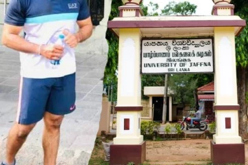 யாழ்.பல்கலைக்கழகத்திற்குள் அரைக் காற்சட்டையுடன் நுழைந்தவருக்கு சிக்கல்!