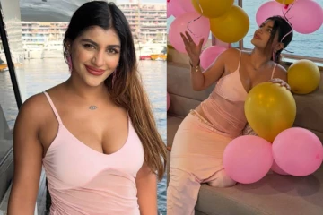 கடலுக்கு நடுவில் கிளாமர் உடையில் நடிகை யாஷிகா ஆனந்த் வெளியிட்ட போட்டோஸ்