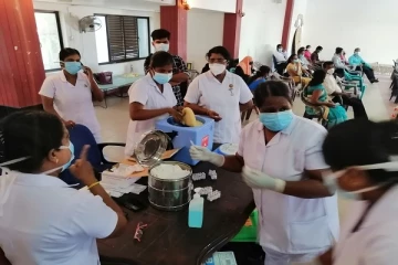 மட்டக்களப்பு மாவட்டத்தில் இரண்டாம் கட்ட தடுப்பூசி ஏற்றும் நடவடிக்கை ஆரம்பம்
