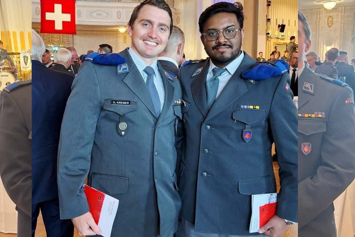 சுவிஸ் இராணுவத்தின் முக்கிய அமைப்பில் ஈழத்தமிழர்; குவியும் வாழ்த்து! | Tamil Diaspora Appointed Swiss Military Key Post